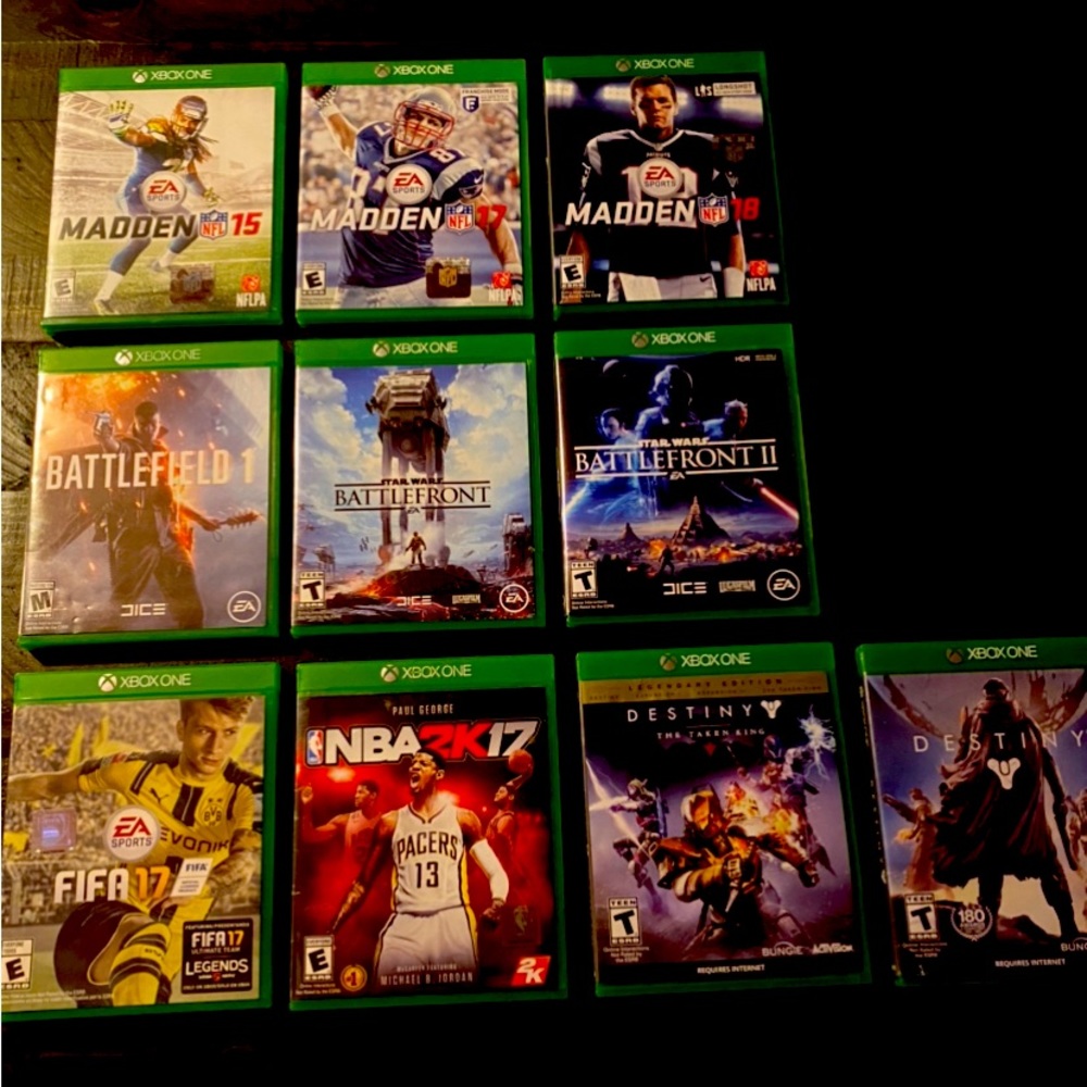 XBox One Games - 10 Games